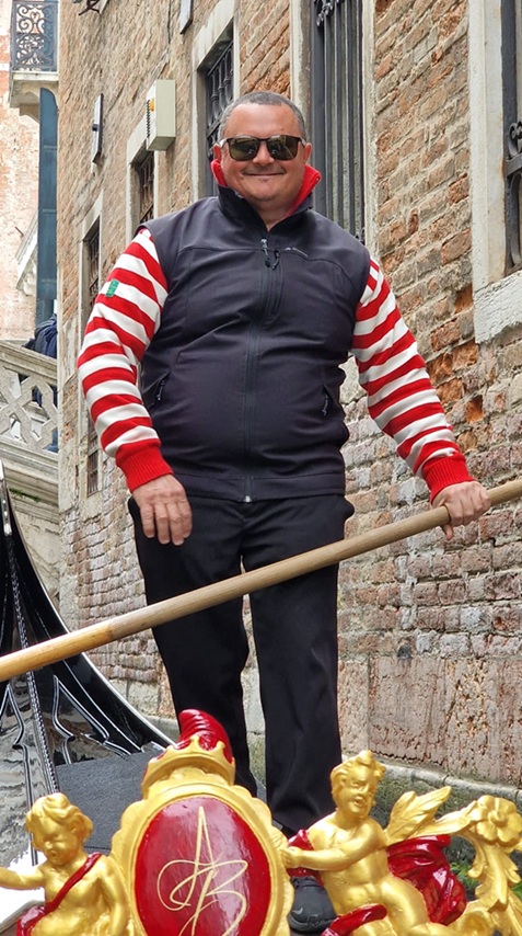 The best gondolier in venicie