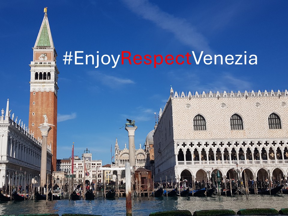 Enjoy and respect Venice