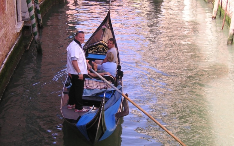 Gondola ride Venice